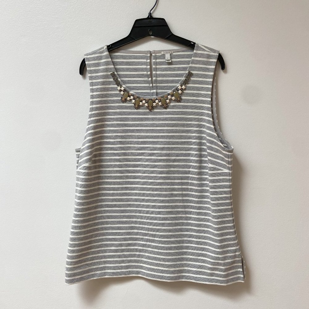 J CREW beaded top